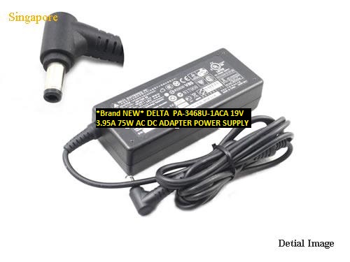 *Brand NEW*5.5 x 2.5 mm DELTA 75W 19V 3.95A PA-3468U-1ACA AC DC ADAPTER POWER SUPPLY - Click Image to Close